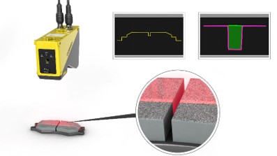 perfilador láser 3D cognex