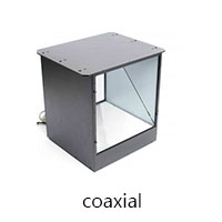 coaxial iluminacion vision artificial 